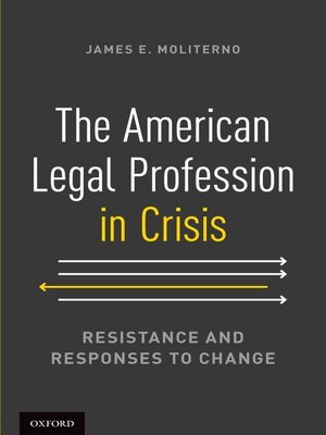 cover image of The American Legal Profession in Crisis